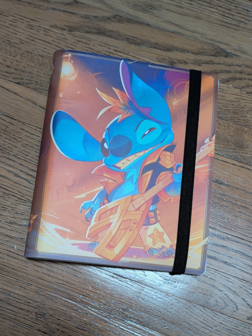 Lorcana Stitch Card Binder With Cards